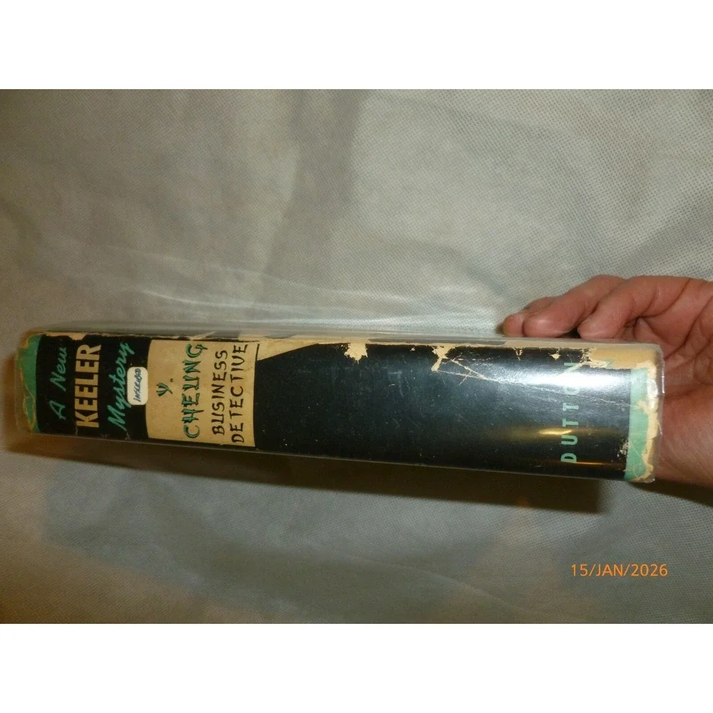 Y. Cheung Business Detective Harry Stephen Keeler Vintage Hardcover Mystery Book
